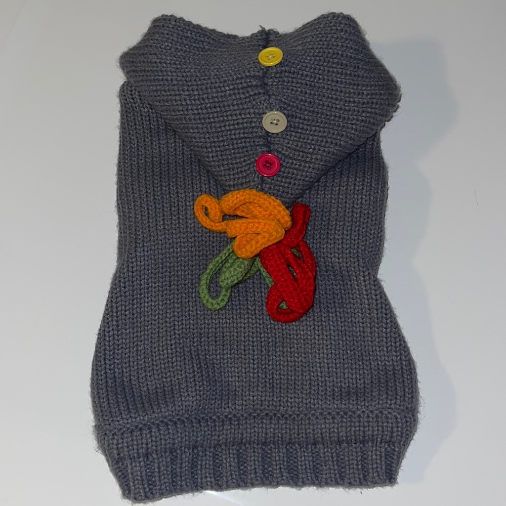 Dog sweater / hoodie, small-medium